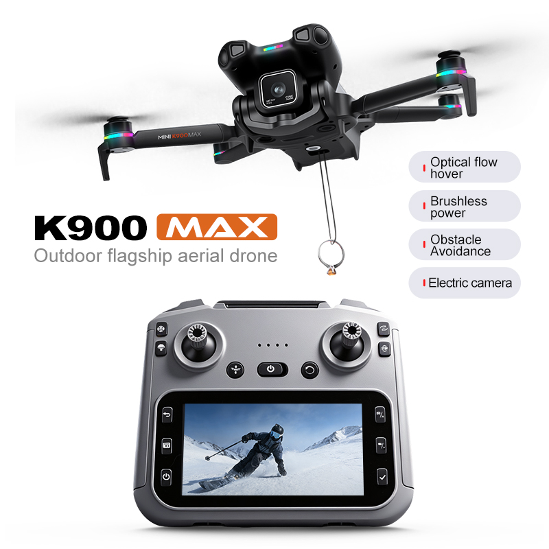 Drone Camera Night Vision - New K900 MAX GPS Drone Cam