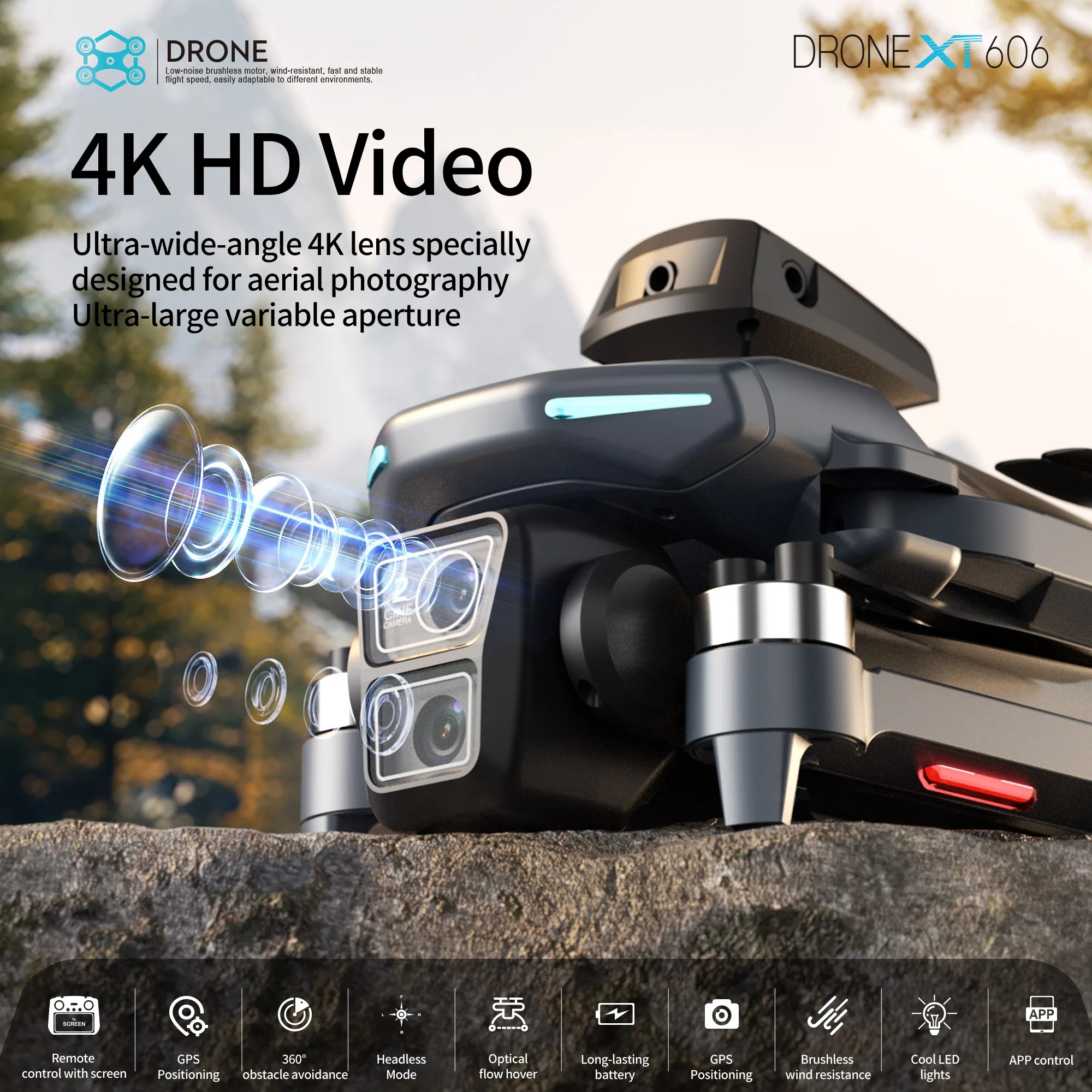 Original XT606 MAX GPS Drone 4 - đánh giá và giá Drone Camera Night Vision