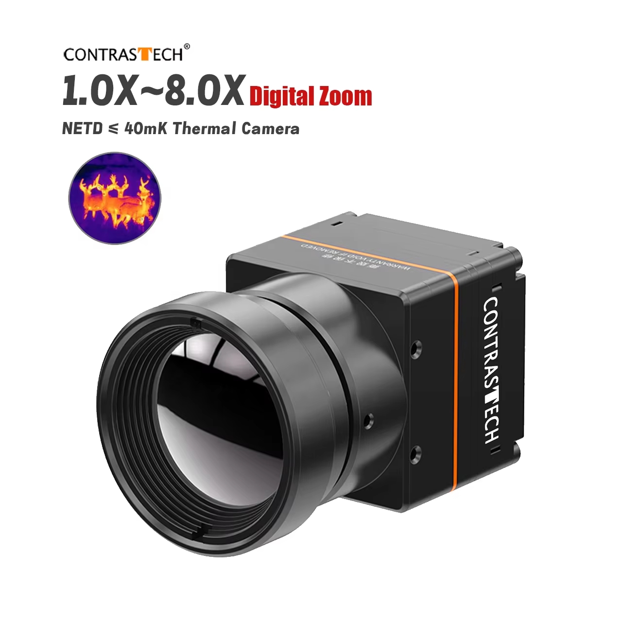 1-8X Digital Zoom 640x512 Ther - đánh giá và giá Drone Camera Night Vision
