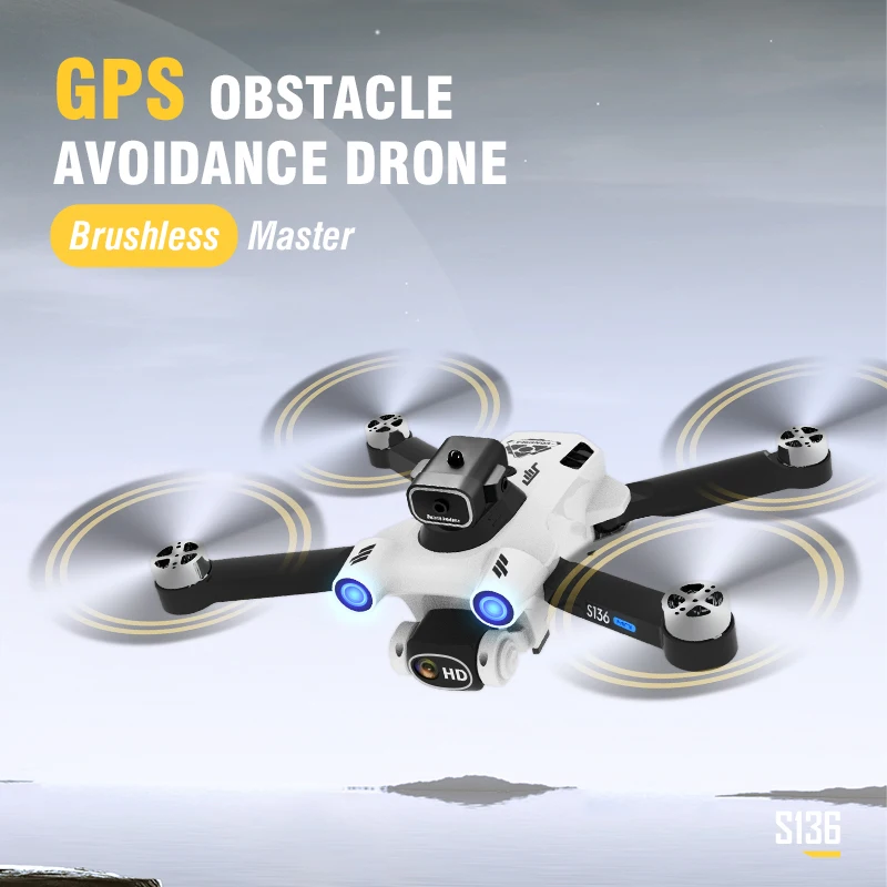 Drone S136 Pro Ultra Rc Drones - đánh giá và giá Drone Camera Professional