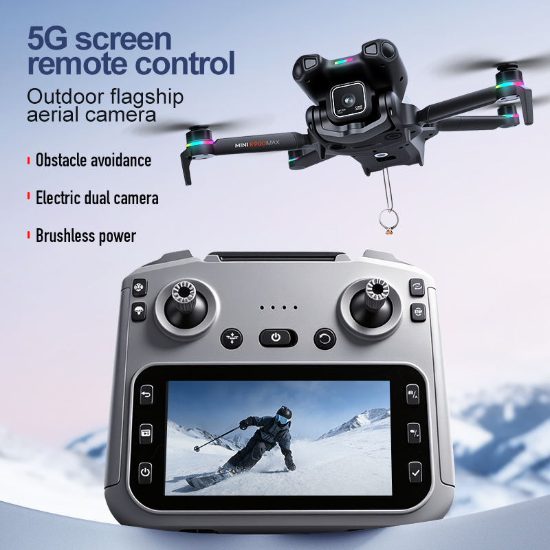 New K900 MAX GPS Drone Cam Fis - đánh giá và giá Drone Camera Night Vision